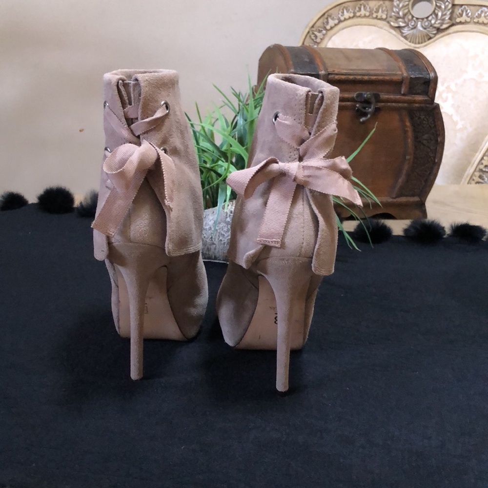 Bakers Suede Leather Booties - image 4